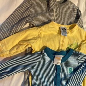 Bundle of 3 Sleepers, Baby Pajamas